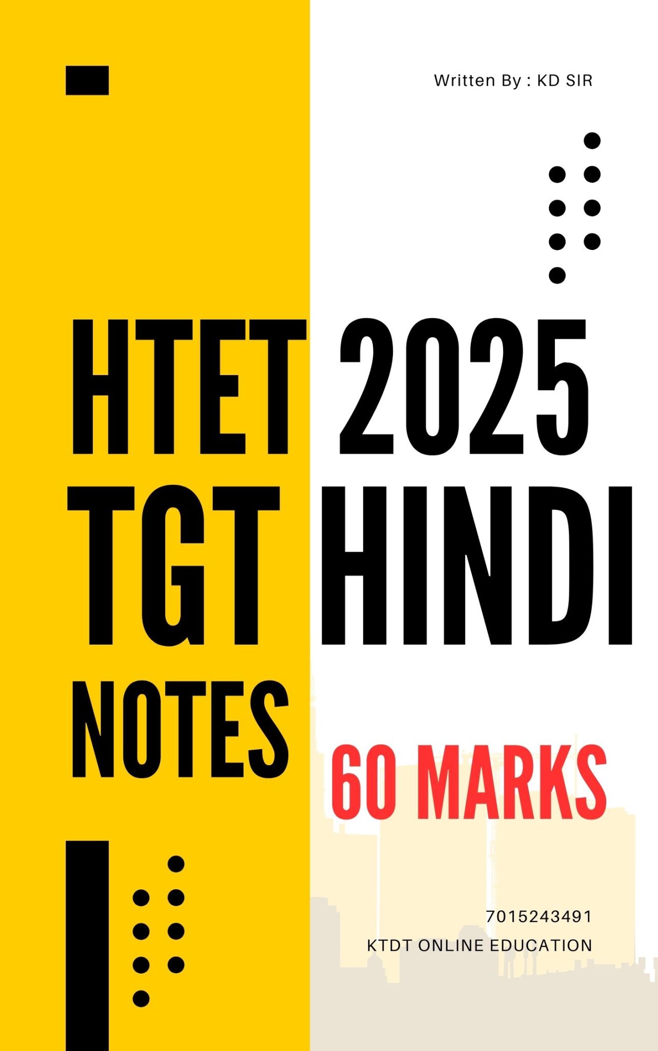 HTET EXAM TGT HINDI BOOK