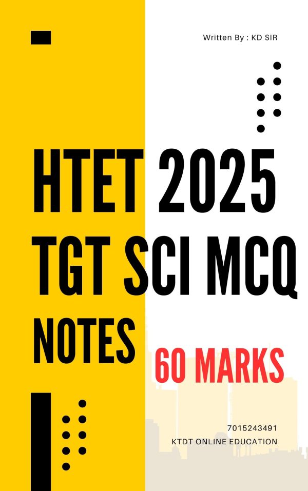 HTET Exam TGT Science MCQ Book ncert 6th to 10th CLASS  MCQ HTET SCIENCE PYQ